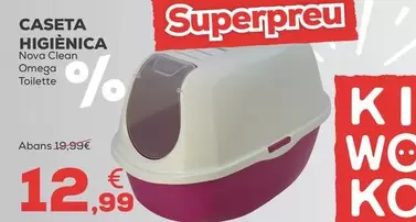 Nova Clean - Caseta Higiéniga 