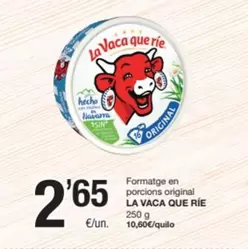 La vaca que ríe - Formatge En Porcions Original