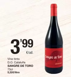 Sangre de Toro - Vino Tinto D.o. Cataluna