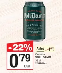 Voll-Damm - Cerveza