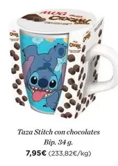 stitch - Taza Stitch Con Chocolates