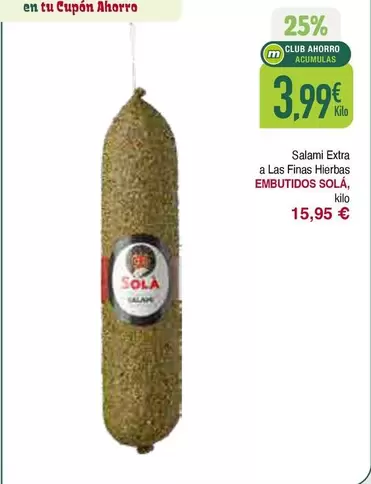 Sola - Salatini Extra A Las Finas Hierbas