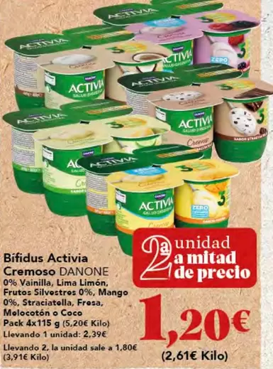 Danone - Bifidus Activia Cremoso