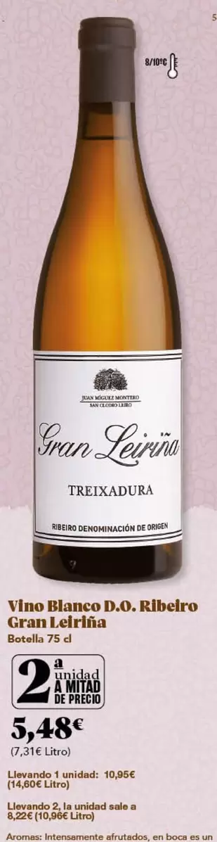 san - Vino Blanco D.o. Ribera Gran Lerina