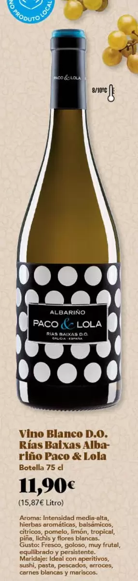 Blanco - Vino  D.o. Rias Baixas Alber