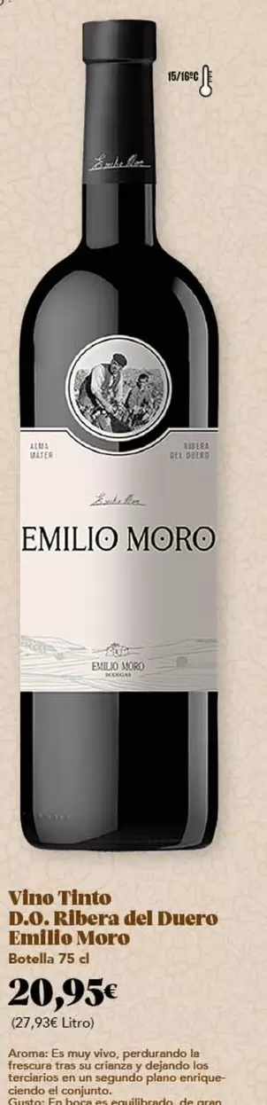 Emilio Moro - Vino Tinto D.o. Ribera Del Duero