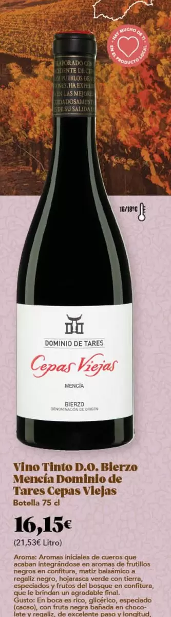 Dominio de Tares - Vino Tinto D.o. Ribera Del Duero