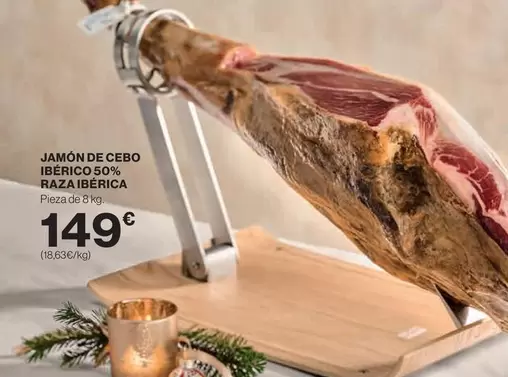 Jamón De Cebo Ibérico 50% Raza Ibérica