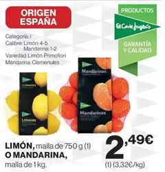 El Corte Inglés - Limon
