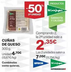 Hipercor - Cuñas De Queso