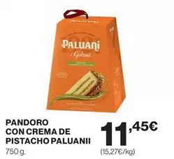 Pandoro Con Crema De Pistacho