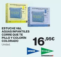 Hipercor - Estuche Aguas Infantiles Corre Que Te Pillo Y Colorín Colorado