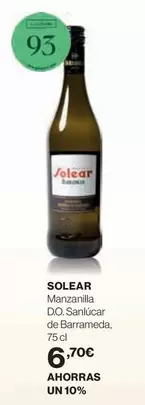 Manzanilla D.o.sanlúcar De Barrameda