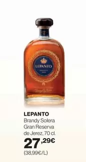 lepanto - Brandy Solera Gran Reserva De Jerez