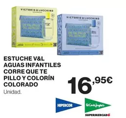 Hipercor - Estuche Aguas Infantiles Corre Que Te Pillo Y Colorín Colorado