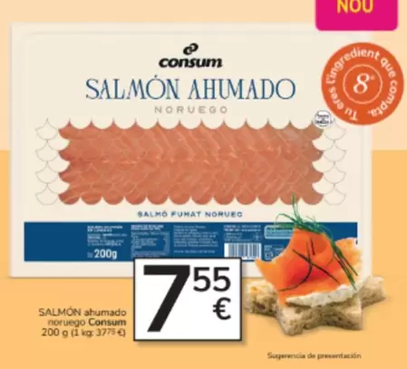 Consum - Salmon Ahumado Noruego