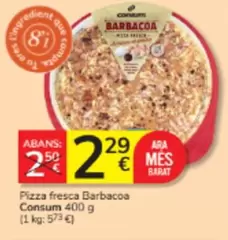 Consum - Pizza Fresca Barbacoa