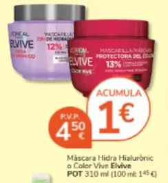 Elvive - Mascara Hidra Hialuronic O Color