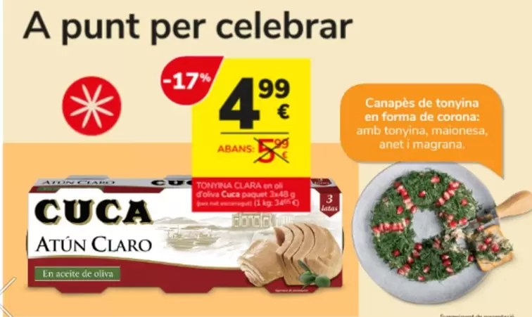 Corona - Canapés De Tonyina En Forma De s