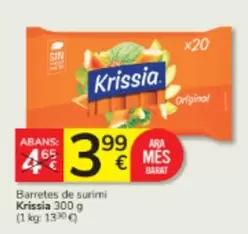 Krissia - Barretes De Surimi