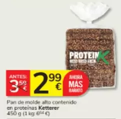 Mas - Pan De Molde Alto Contenido En Proteinas