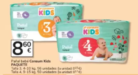 Consum - Pañal Bebé