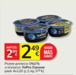 YoPRO - Postre Prateico 0%60% Arándanos