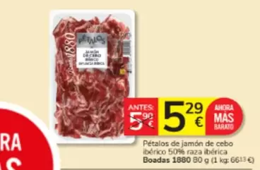 Boadas - Petalos De Jamón De Cebo Ibérico 50% Raza Ibérica