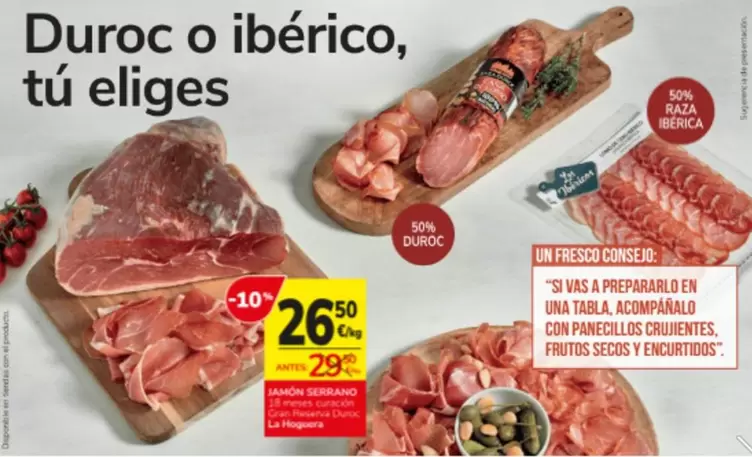 duroc - Duroc O Iberico, Tu Eliges