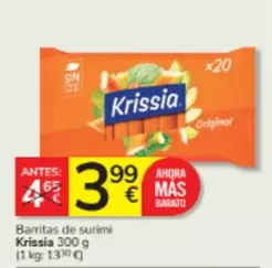 Krissia - Barritas De Surimi