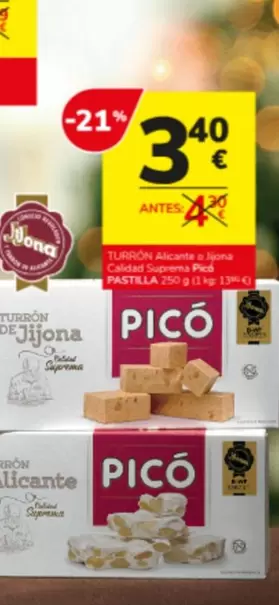 Pico - Turron Dijonna O Jugo
