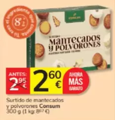 Consum - Surtido De Mantecados Y Polvorones