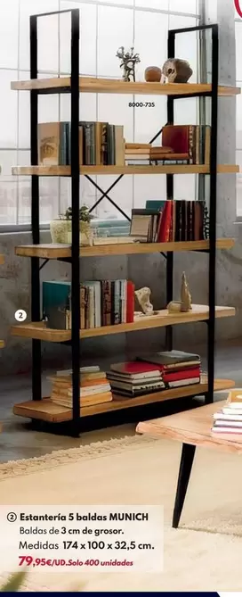 Estantería 5 Baldas Munich