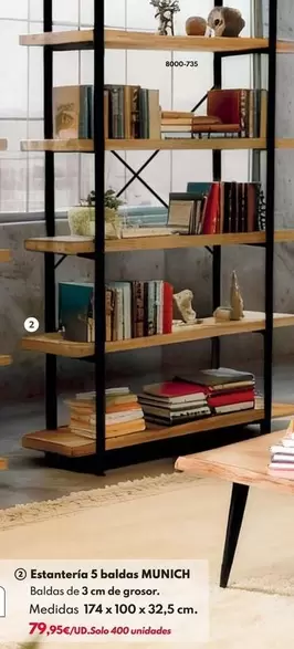 Munich - Estanteria 5 Baldas