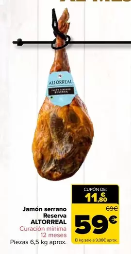 Altorreal - Jamon Serrano Reserva