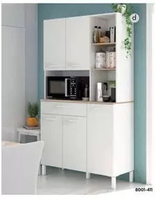 Mueble Auxiliar Kira 5 Puertas + 1 Cajon