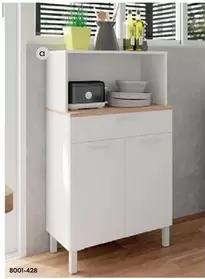 Mueble Auxiliar Kira 2 Puertas + 1 Cajon