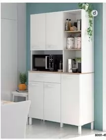 Mueble Auxiliar Kira 5 Puertas + 1 Cajon