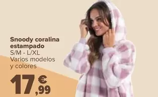 TEX - Snoody Coralina Estampado