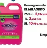 El Milagrito - Desengrasante