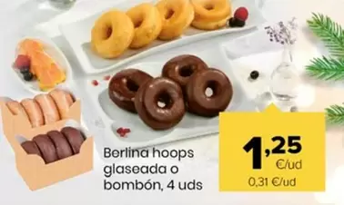Berlina Hoops Glaseada O Bombon