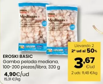 Eroski Basic - Gamba Pelada Mediana