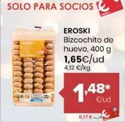 Eroski - Bizcochito De Huevo