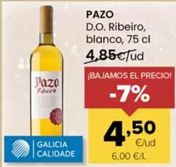 Pazo - D.O. Ribeiro/ Blanco