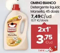 Omino Bianco - Detergente Líquido Marsella