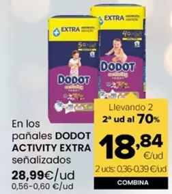 Dodot - En Los Pañales Activity Extra Senalizados