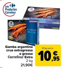 Carrefour Extra - Gambón Crudo Extragrande O Grande