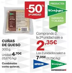 Hipercor - Cuñas De Queso