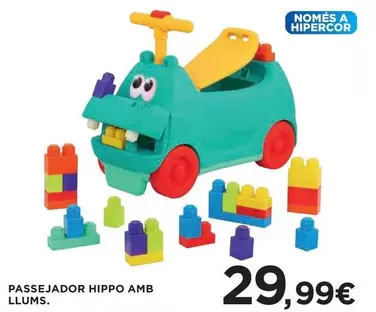 Hipercor - Passejador Hippo Amb Llums