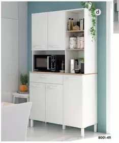 Mueble Auxiliar Kira 5 Puertas + 1 Cajon